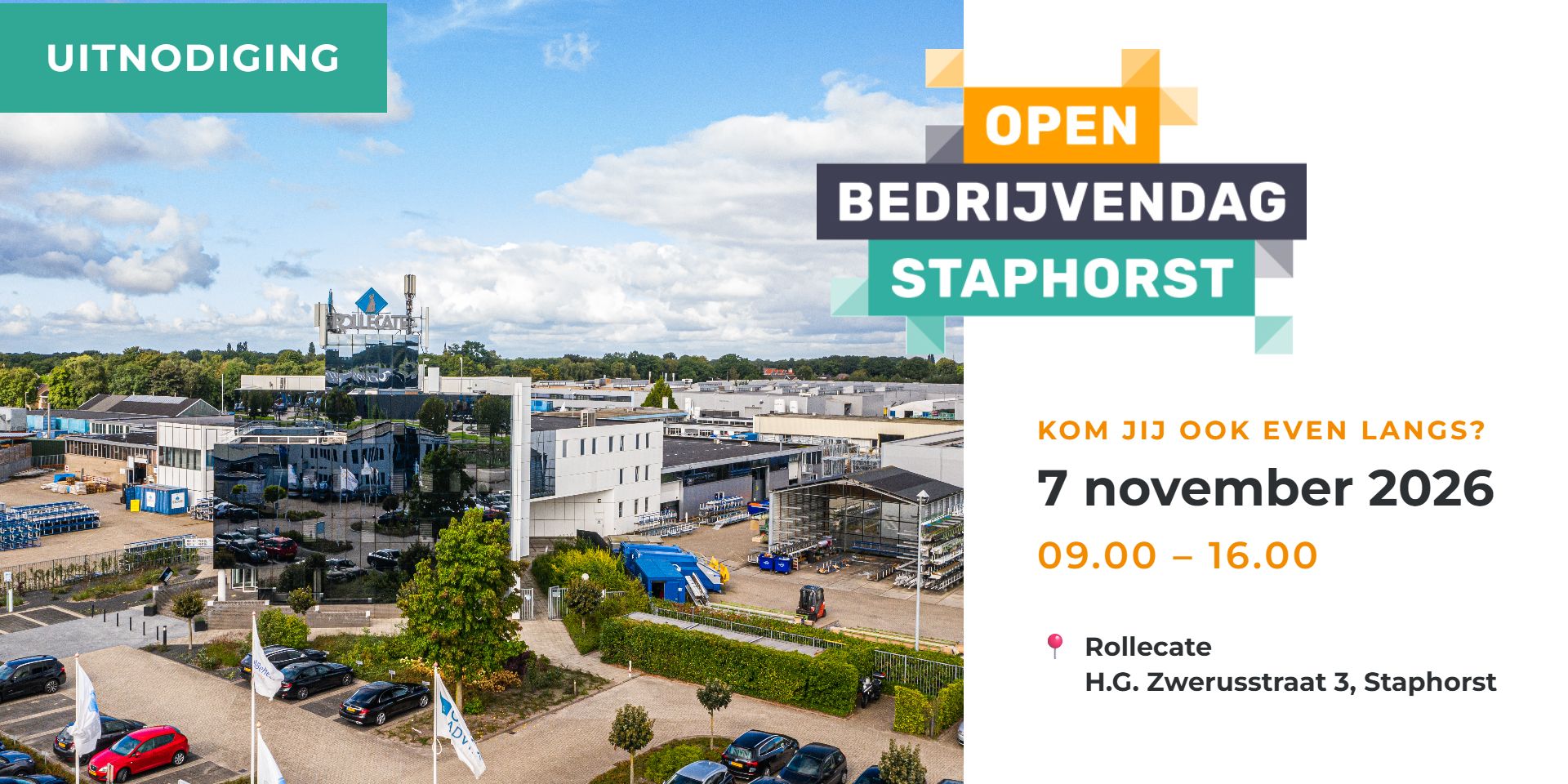 Wij openen onze deuren!